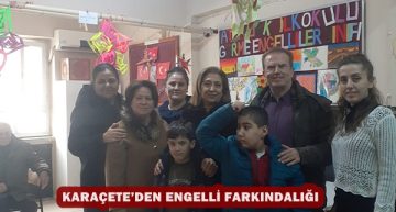 Karaçete’den engelli farkındalığı