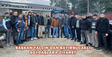 Başkan Yalçın’dan Bayırbucaklı soydaşlara ziyaret