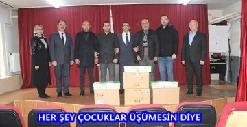 HER ŞEY ÇOCUKLAR ÜŞÜMESİN DİYE