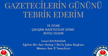 Bayrakdar: Hakikatin peşindeki gazetecileri kutluyorum