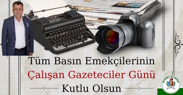 Hacıoğlu: 10 Ocak Çalışan Gazeteciler Günü kutlu olsun