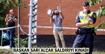 BAŞKAN SARI ALÇAK SALDIRIYI KINADI