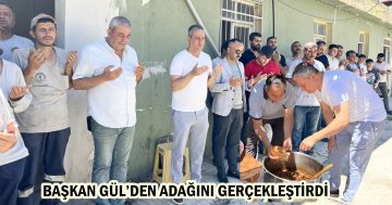 BAŞKAN GÜL ADAĞINI GERÇEKLEŞTİRDİ